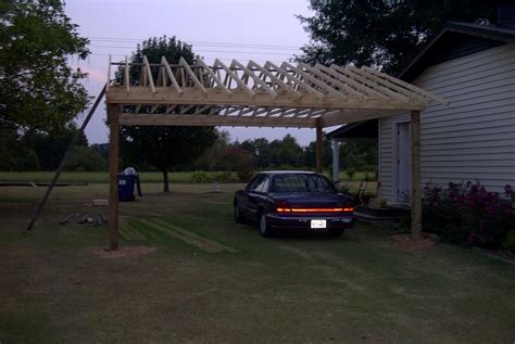 how to build carport 24x24